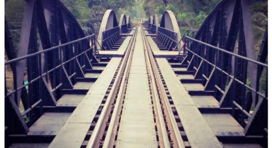 The River Kwai Bridge, Kanchanaburi, Thailand